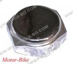 ЯВА ГАЙКА ЗА КОРМИЛО ГОРНА M26x1 ХРОМИРАНА - JAWA 250 CEYLAN